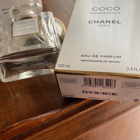 Chanel empty with box of Chanel Coco Mademoiselle 3.4 - Picture 2 of 2